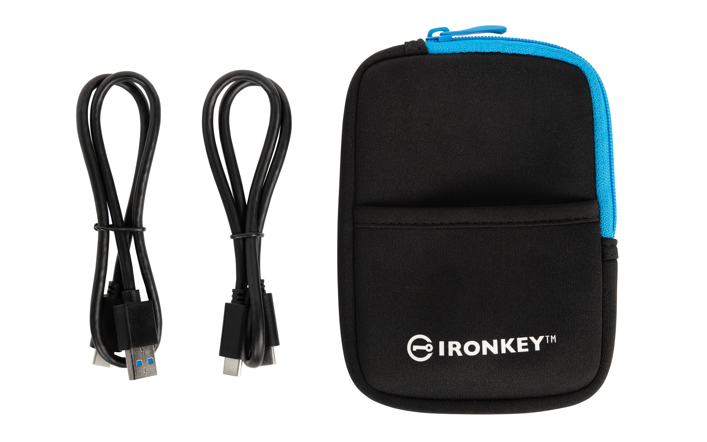 Kingston IronKey VP80/ 960 GB/ SSD/ Externý/ 2.5"/ Modrá/ 3R 