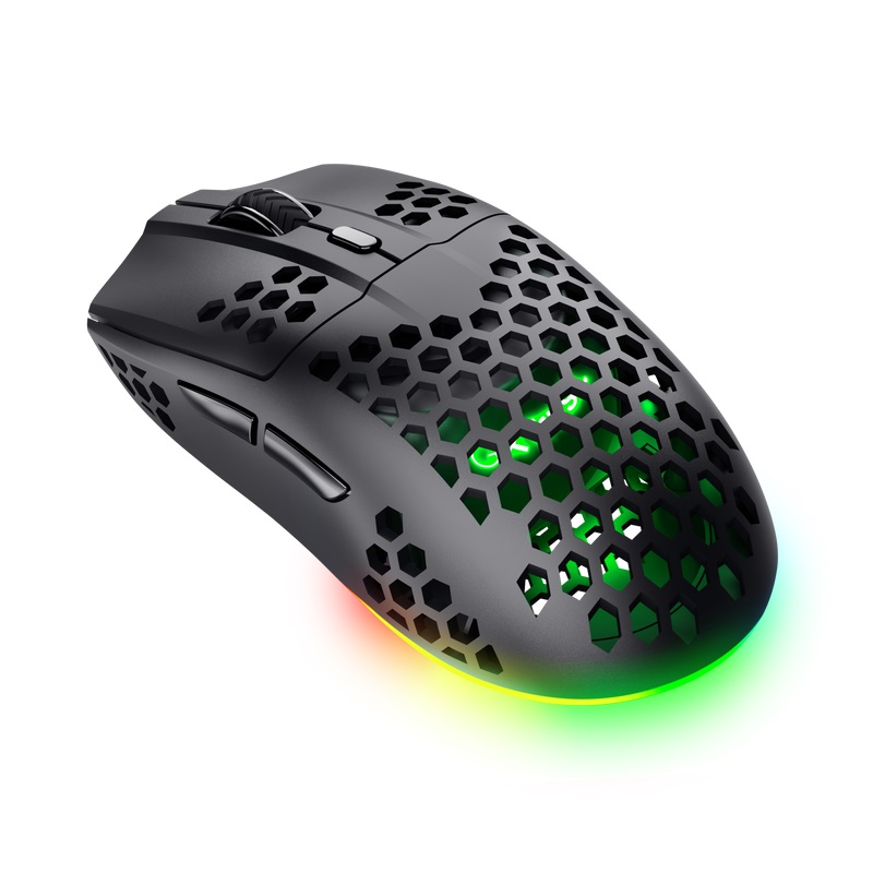 Trust Gaming GXT 929 Helox/ Herná/ Optická/ Pre pravákov/ 4 800 DPI/ Bezdrôtová USB/ Čierna 