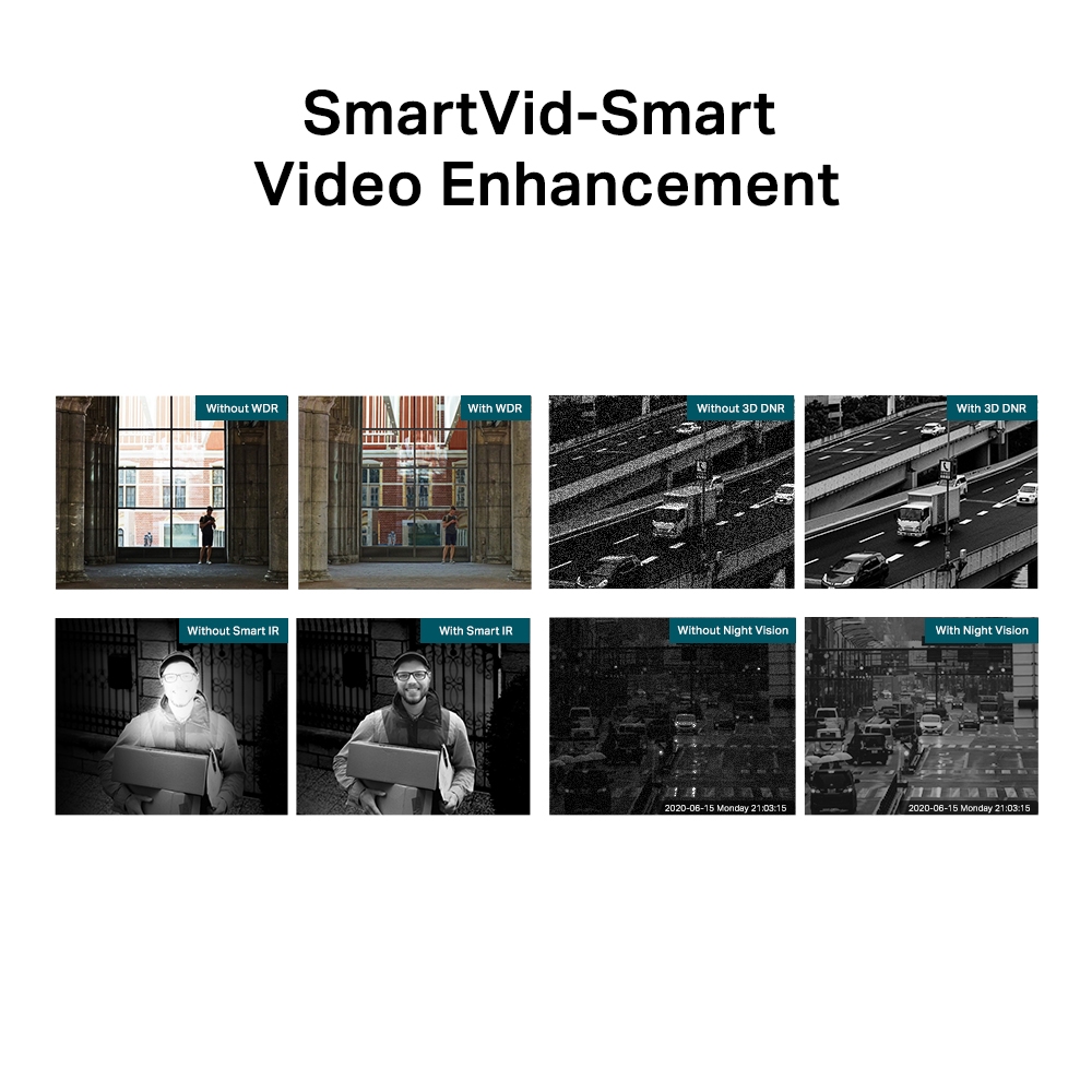 VIGI C350 (2.8mm) 5MP Full-Color Bullet Net.cam. 