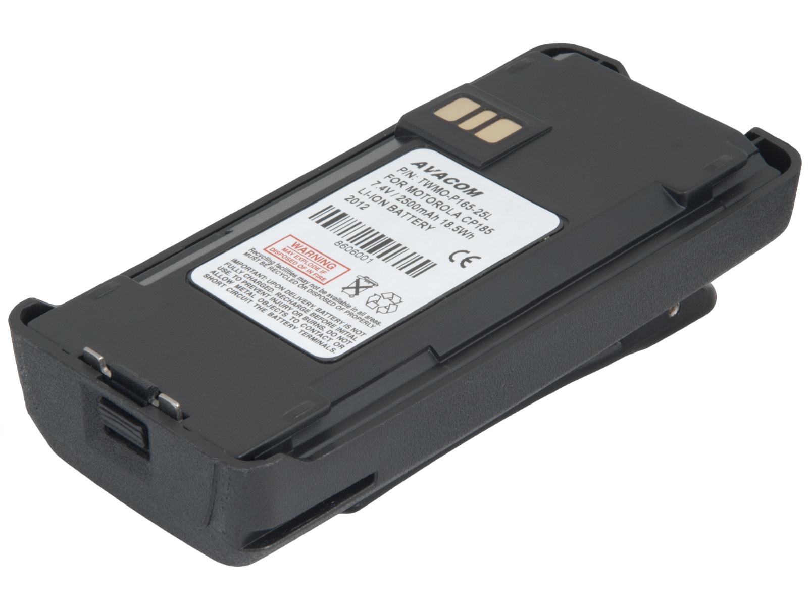 Batéria AVACOM pre Motorola P100 series, P165, P185 Li-Ion 7, 5 V 2500mAh 