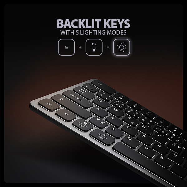 AXAGON HMC-KB-CS, USB 5Gbps hub s CZ/ SK klávesnicou, HDMI 4K/ 60Hz, 3x USB-A, SD/ mSD, audio, PD 100W 