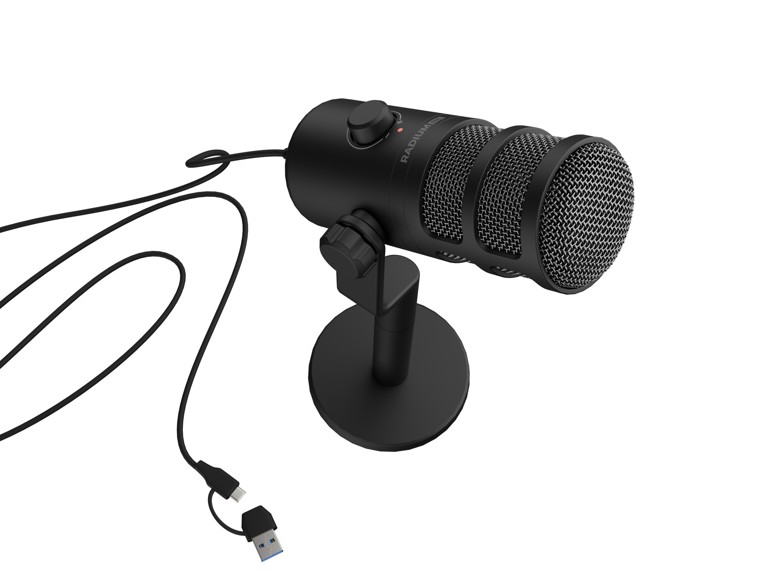 Streamovací mikrofón Genesis Radium 350D Dynamic, USB 
