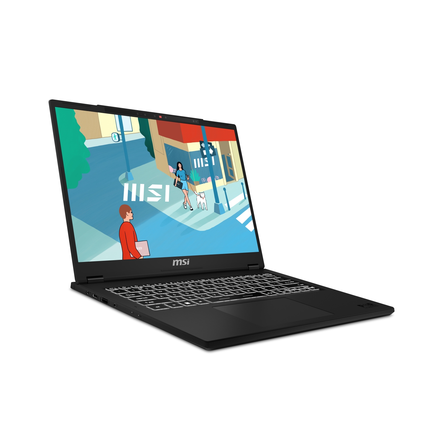 MSI Modern/ 14 H D13MG-068CZ/ i7-13620H/ 14"/ WUXGA/ 16GB/ 1TB SSD/ UHD/ W11H/ Black/ 2R 