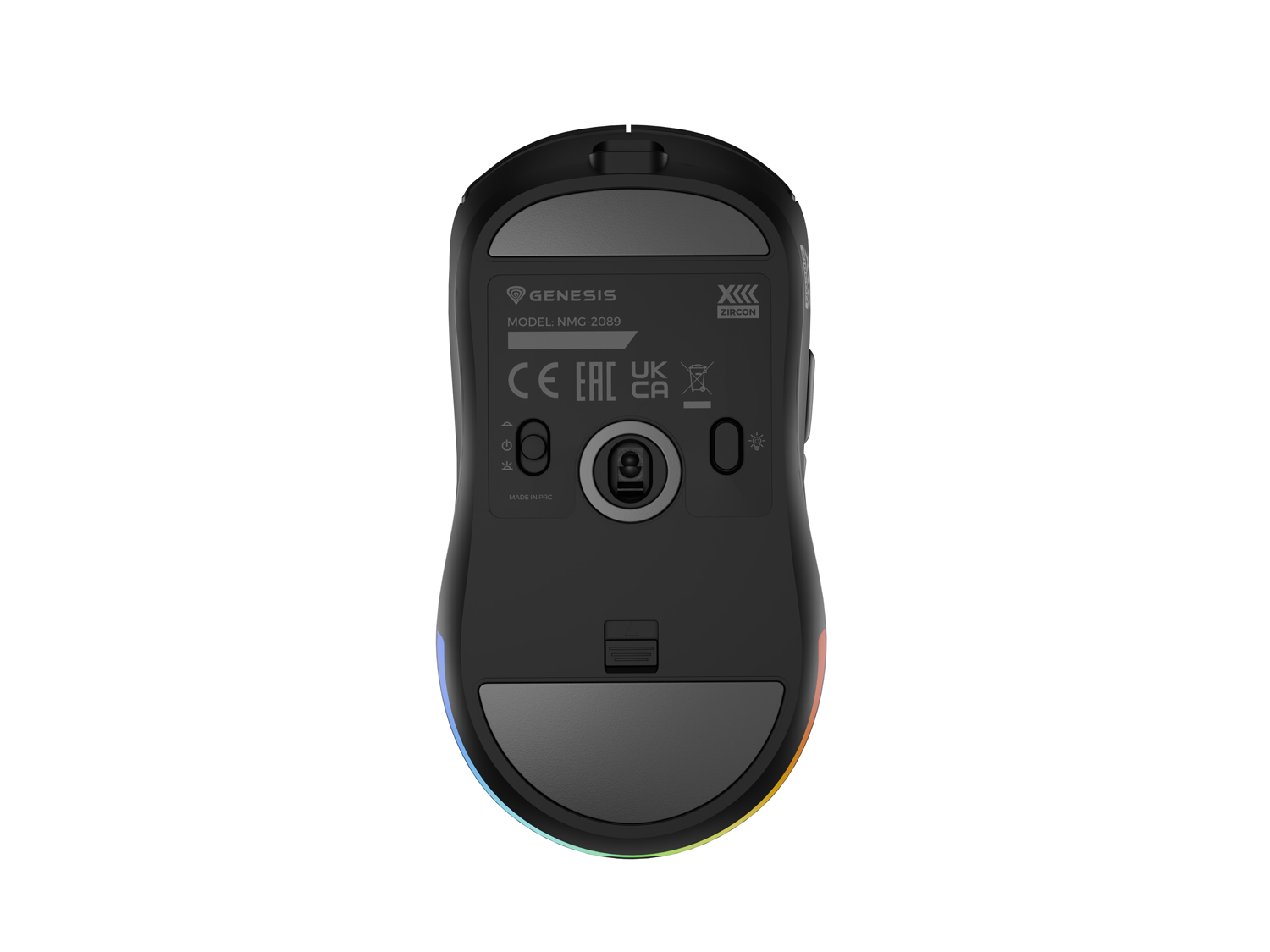 Genesis herná bezdrôtová myš ZIRCON XIII/ Herná/ Optická/ 26 000 DPI/ Bezdrôtové USB/ Čierna 
