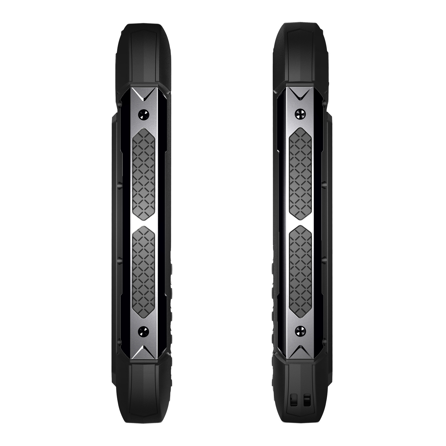EVOLVEO StrongPhone H1, IP68 odolný Dual SIM telefón, 2, 8" LCD, 5000mAh, Powerbanka, čierno-sivý 