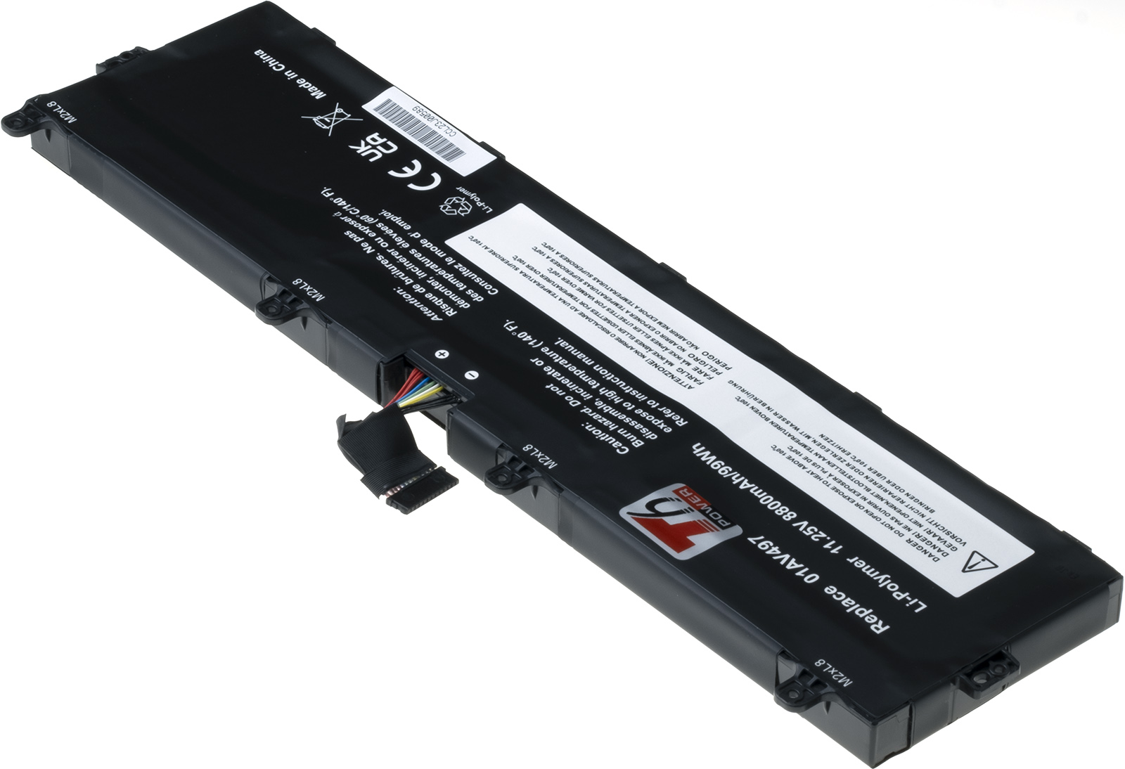 Batéria T6 Power pre Lenovo ThinkPad P72, ThinkPad P73, 8800mAh, 99Wh, 6cell, Li-Pol 