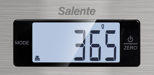 Salente SteelChef, kuchynská váha, nerezová 