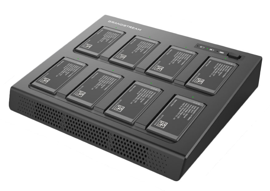 Grandstream GMC08 nabíjačka batérií, série WP800 a DP730