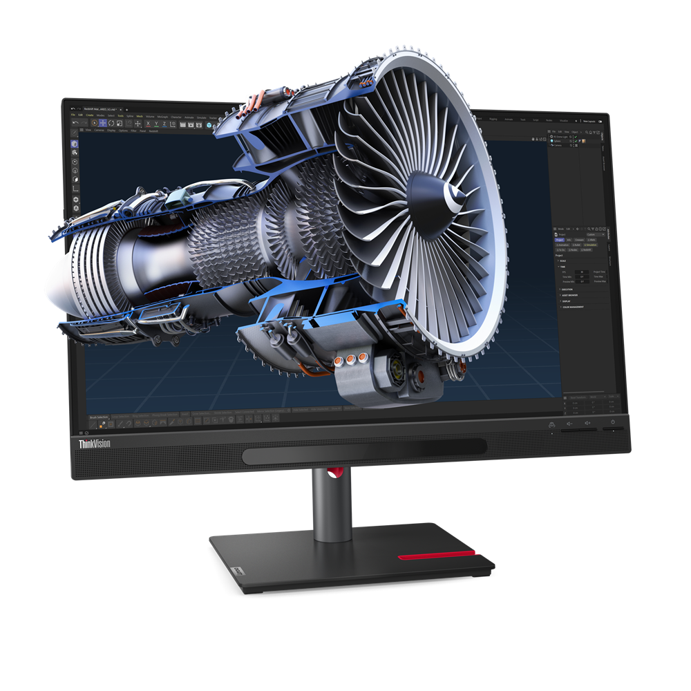 Lenovo ThinkVision/ 27 3D/ 27"/ IPS/ 4K UHD/ 60Hz/ 4ms/ Black/ 3RNBD 