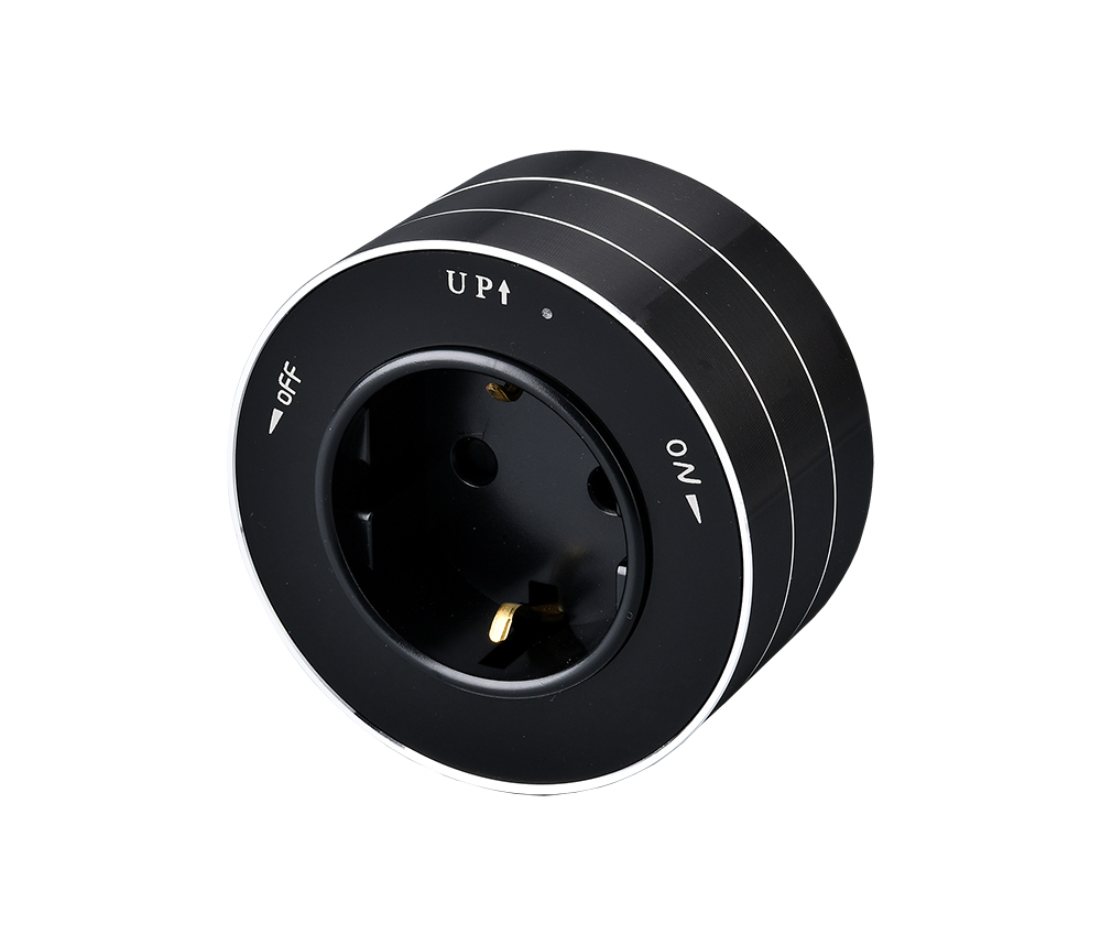 Zásuvkový modul Viking A40B, čierna/ výstupy - 1xAC/ výkon až 2500W/ 230V, 16A, 50Hz/ Zásuvka typu E 