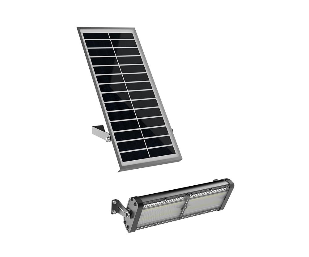 Vonkajšie solárne LED svetlo Viking SR40/ 5000 lm/ IP65/ 4 režimy/ studená biela 