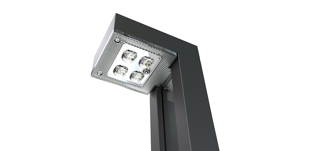 Vonkajšie solárne LED svetlo Viking SR07 - 2ks/ 1000 lm/ IP54/ 2 režimy/ teplá biela 