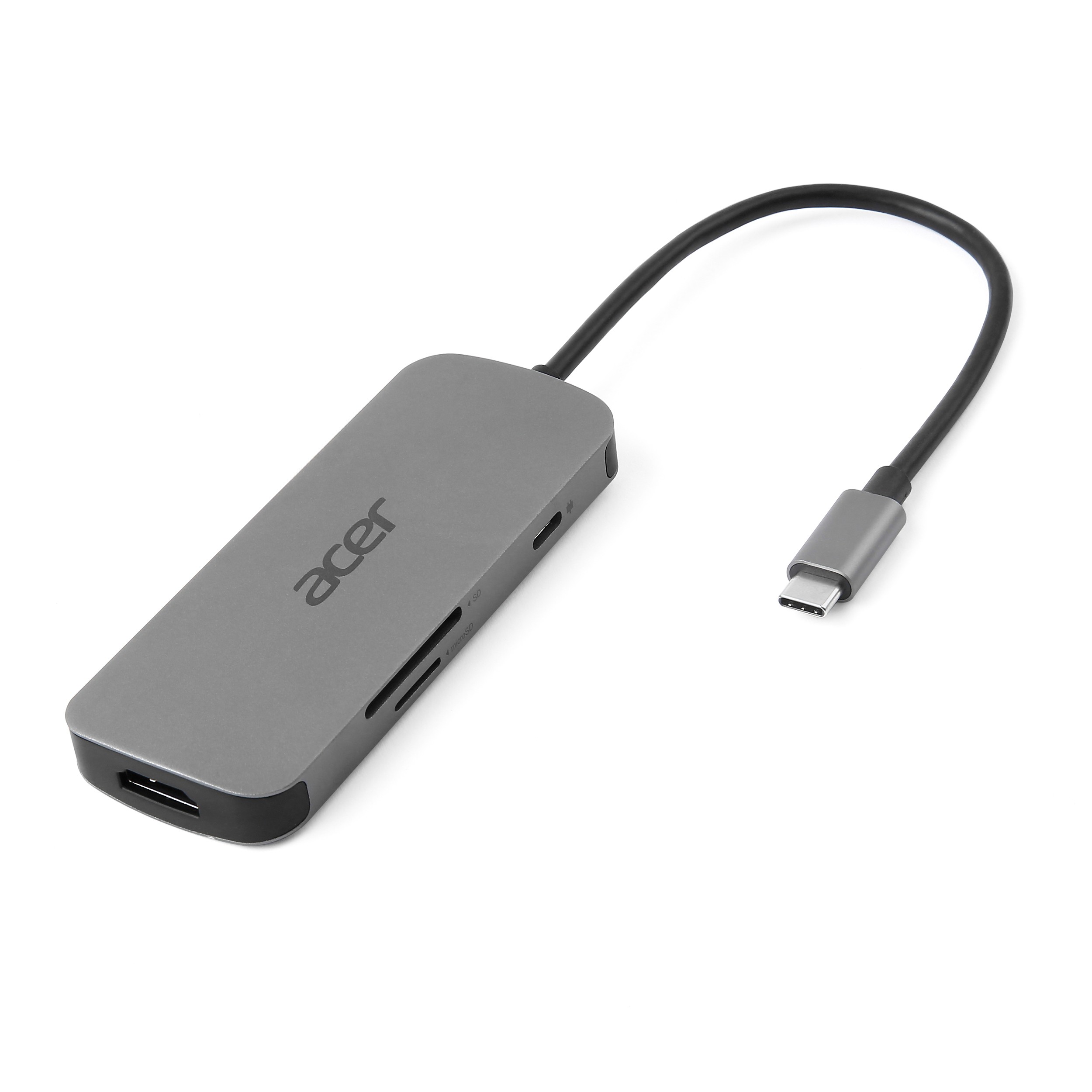 Acer 7in1 USB-C dongle (HDMI, USB, USBC, SD, MicroSD) 