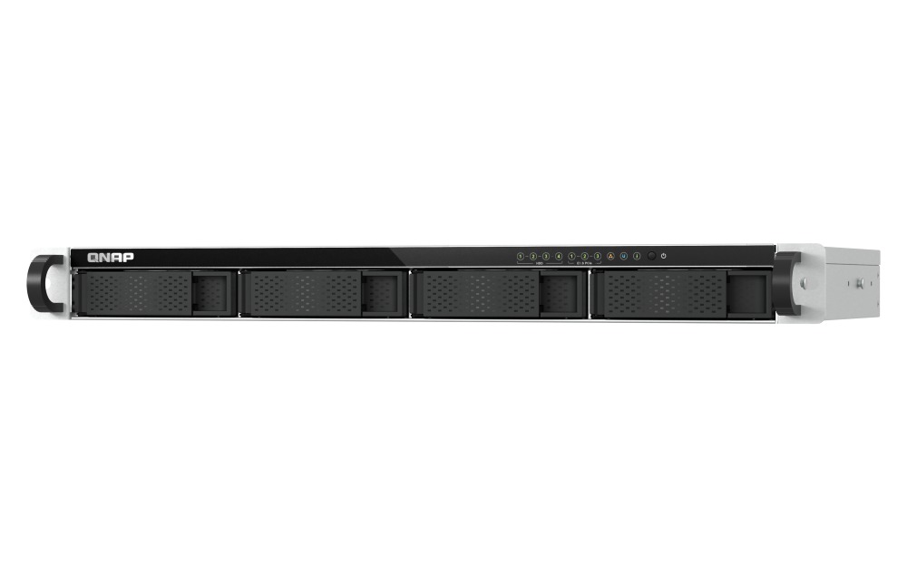 QNAP TS-h765eU-8G (4core 3, 4GHz, 8GB RAM, 4x SATA, 3x E1.S/ M.2, 2x 2, 5GbE, vol. 10GbE, malá hĺbka) 