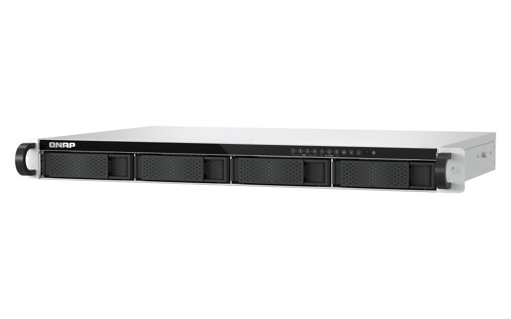 QNAP TS-h765eU-8G (4core 3, 4GHz, 8GB RAM, 4x SATA, 3x E1.S/ M.2, 2x 2, 5GbE, vol. 10GbE, malá hĺbka) 