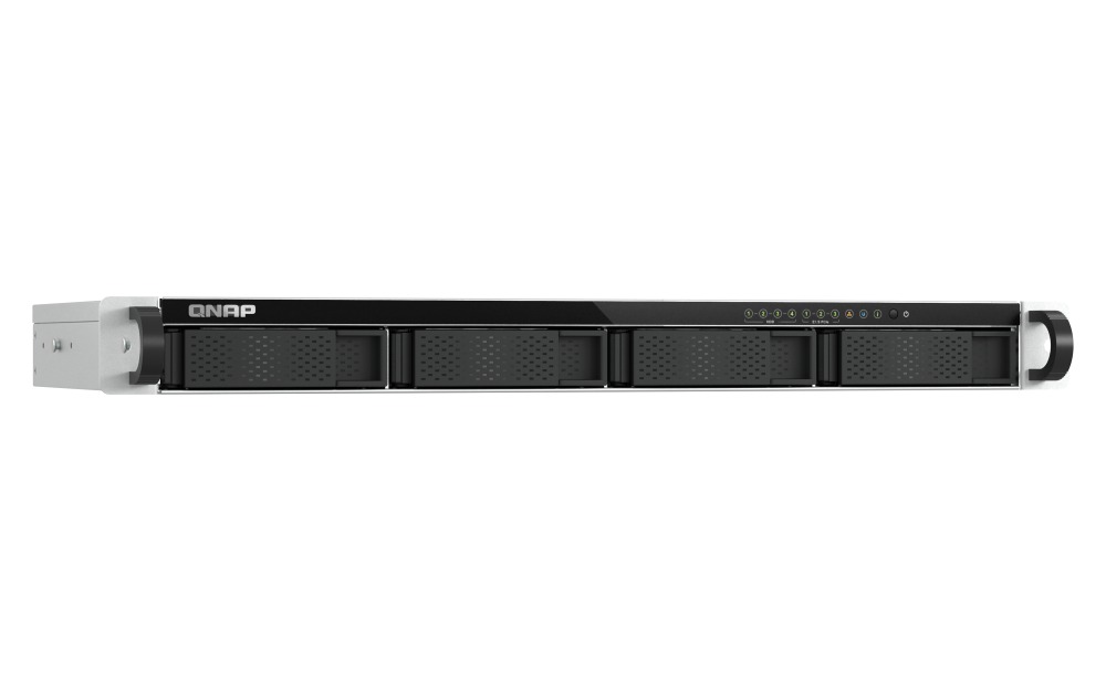 QNAP TS-h765eU-8G (4core 3, 4GHz, 8GB RAM, 4x SATA, 3x E1.S/ M.2, 2x 2, 5GbE, vol. 10GbE, malá hĺbka) 