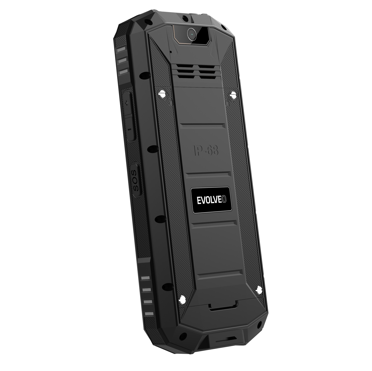 EVOLVEO StrongPhone X5, IP68 odolný Dual SIM telefón, 2, 4" LCD, 2500mAh, čierno-sivý 