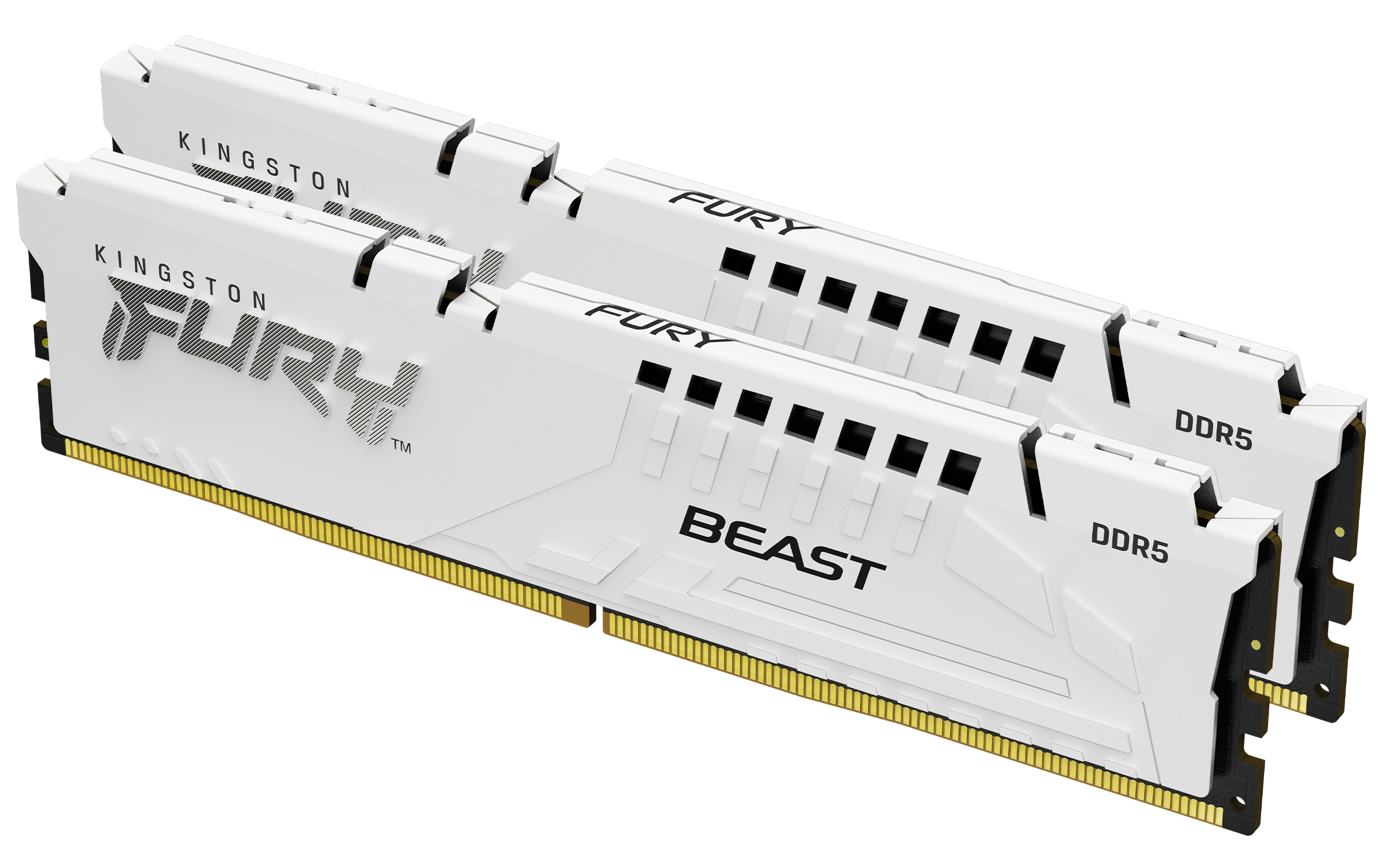 Kingston FURY Beast EXPO/ DDR5/ 32GB/ 6000MHz/ CL36/ 2x16GB/ White