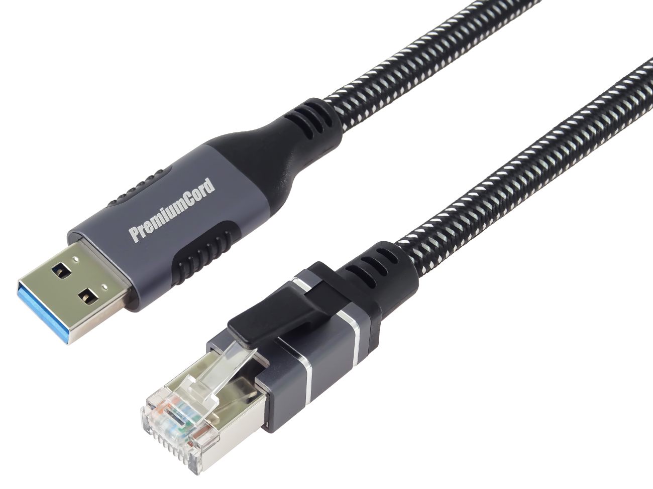 Ethernet. kábel USB3.2->LAN RJ45 10/ 100/ 1000, 3m