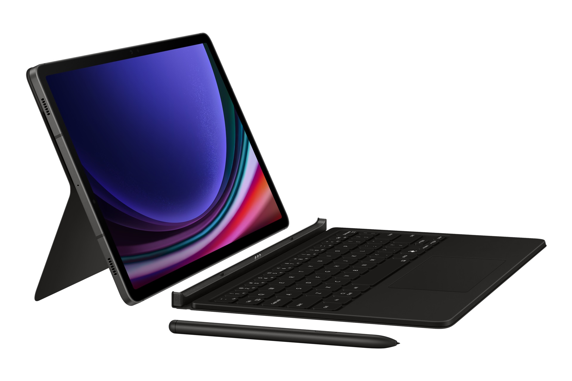 Samsung Ochranný kryt s klávesnicou a touchpadom pre Tab S9/ S9 FE/ S10 FE/ S10 lite Black 