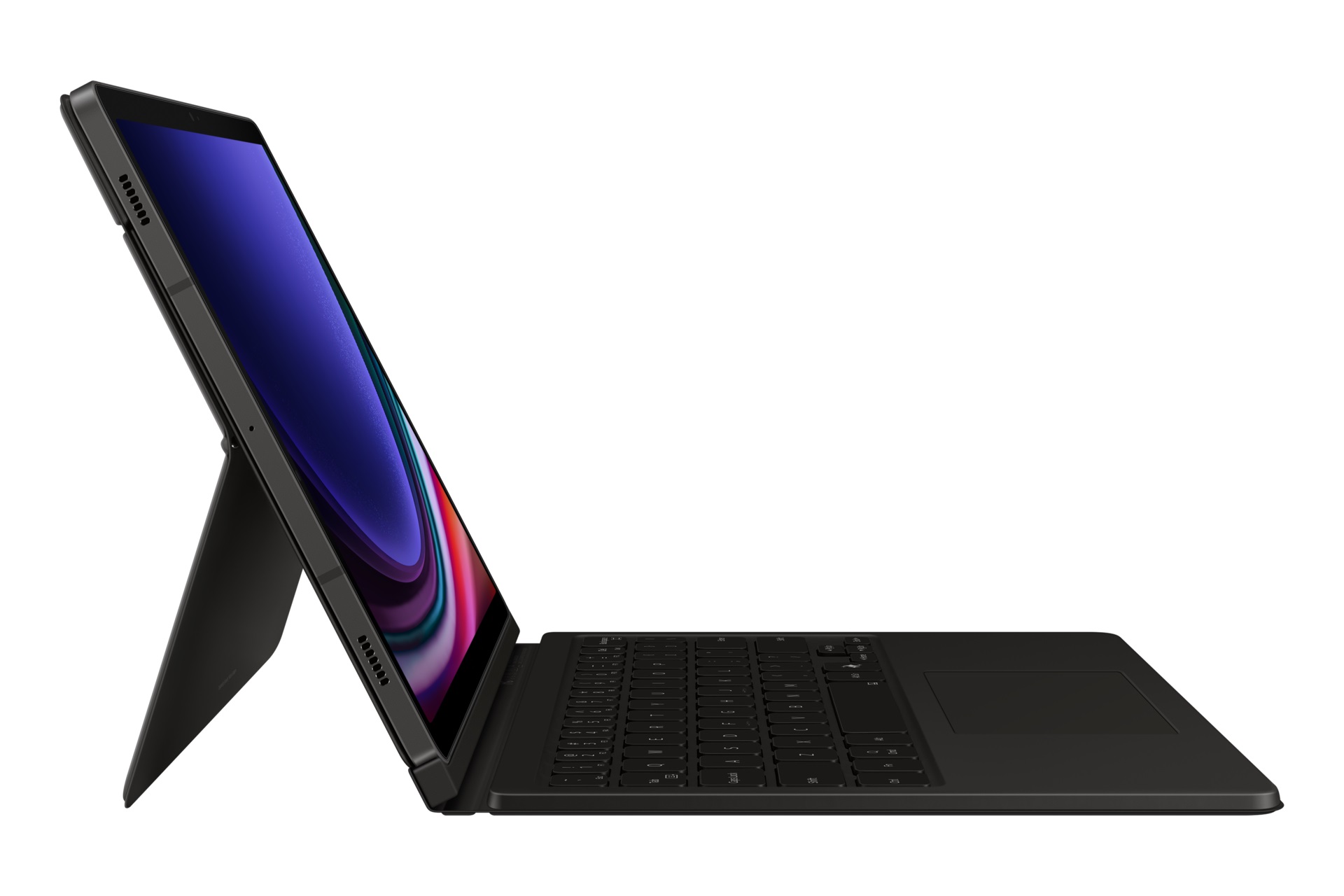 Samsung Ochranný kryt s klávesnicou a touchpadom pre Tab S9/ S9 FE/ S10 FE/ S10 lite Black 