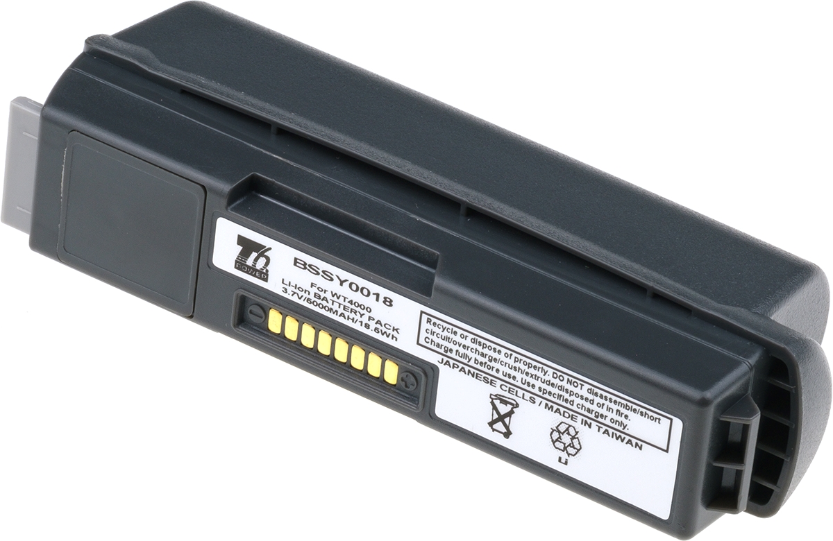 Batéria T6 Power pre Symbol Zebra WT4000, WT4070, WT4090, WT41N0, 5000mAh, 18, 5Wh, Li-ion