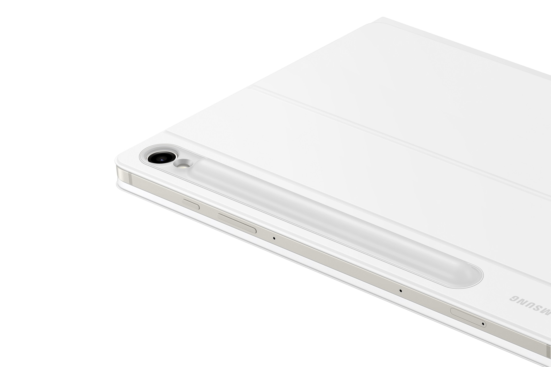 Samsung Ochranný kryt s klávesnicou a touchpadom pre Tab S9/ S9 FE/ S10 FE White 