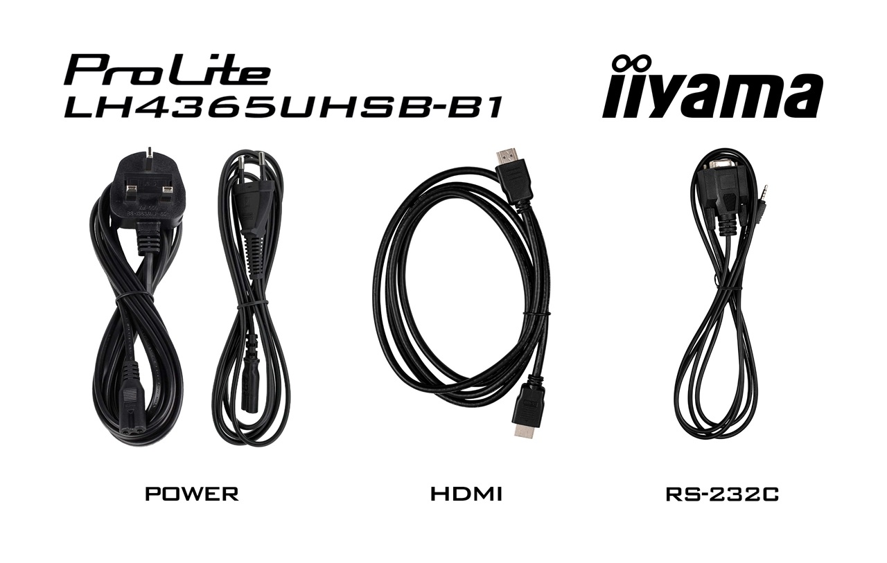 43" iiyama LH4365UHSB-B1: IPS, 4K UHD, Android, 24/ 7 