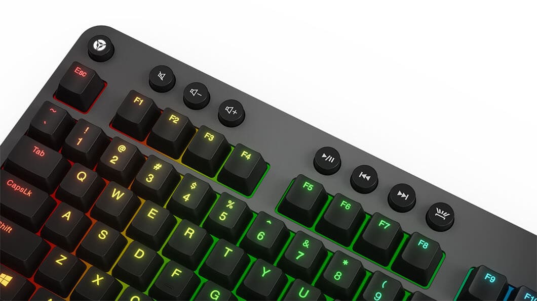 Lenovo Legion K500 RGB/ Drátová USB/ CZSK-Layout/ Čierna 