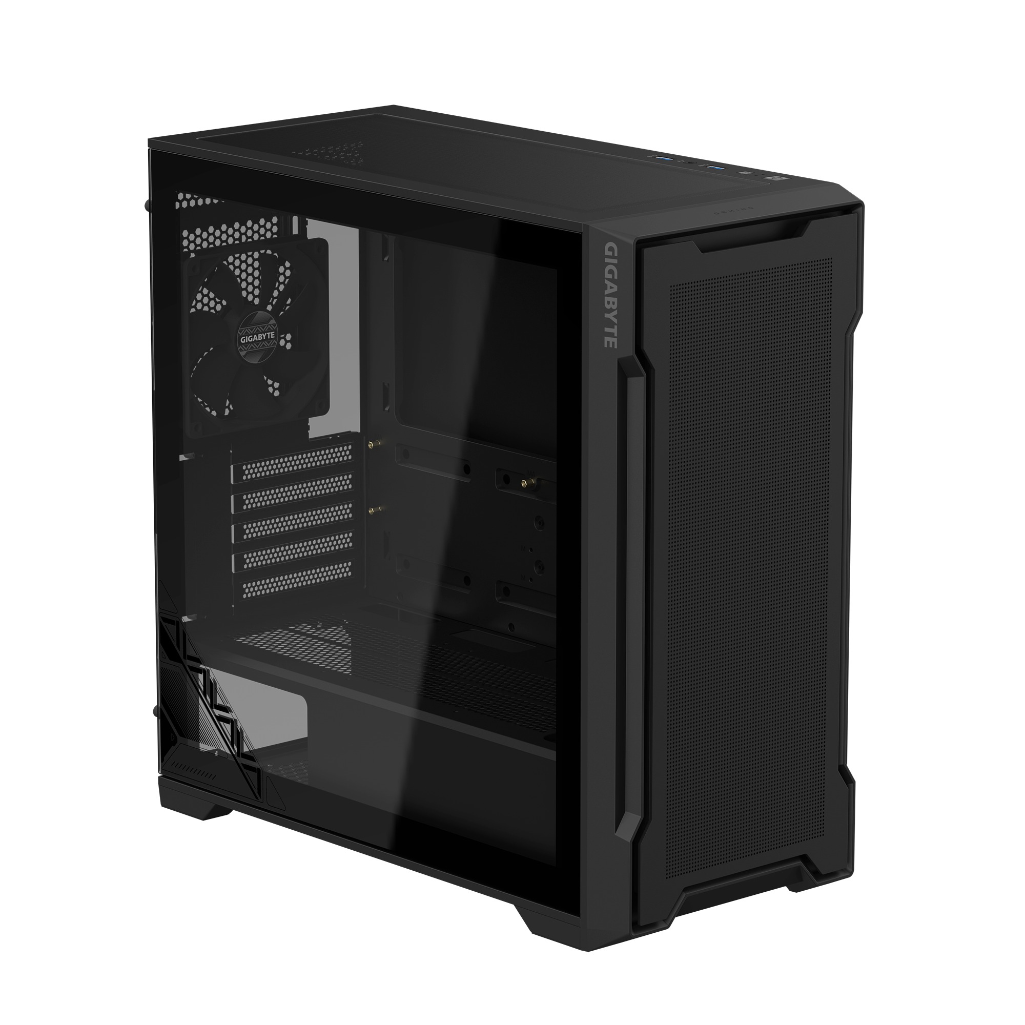 GIGABYTE C102 GLASS/ Midi Tower/ Transpar./ Čierna 