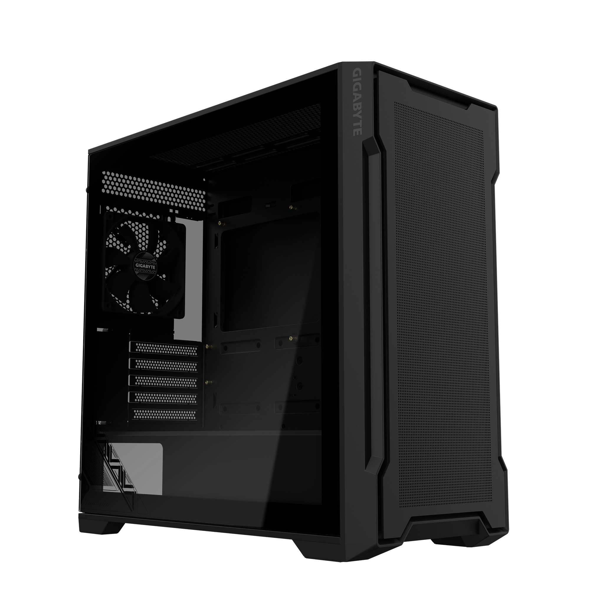 GIGABYTE C102 GLASS/ Midi Tower/ Transpar./ Čierna 
