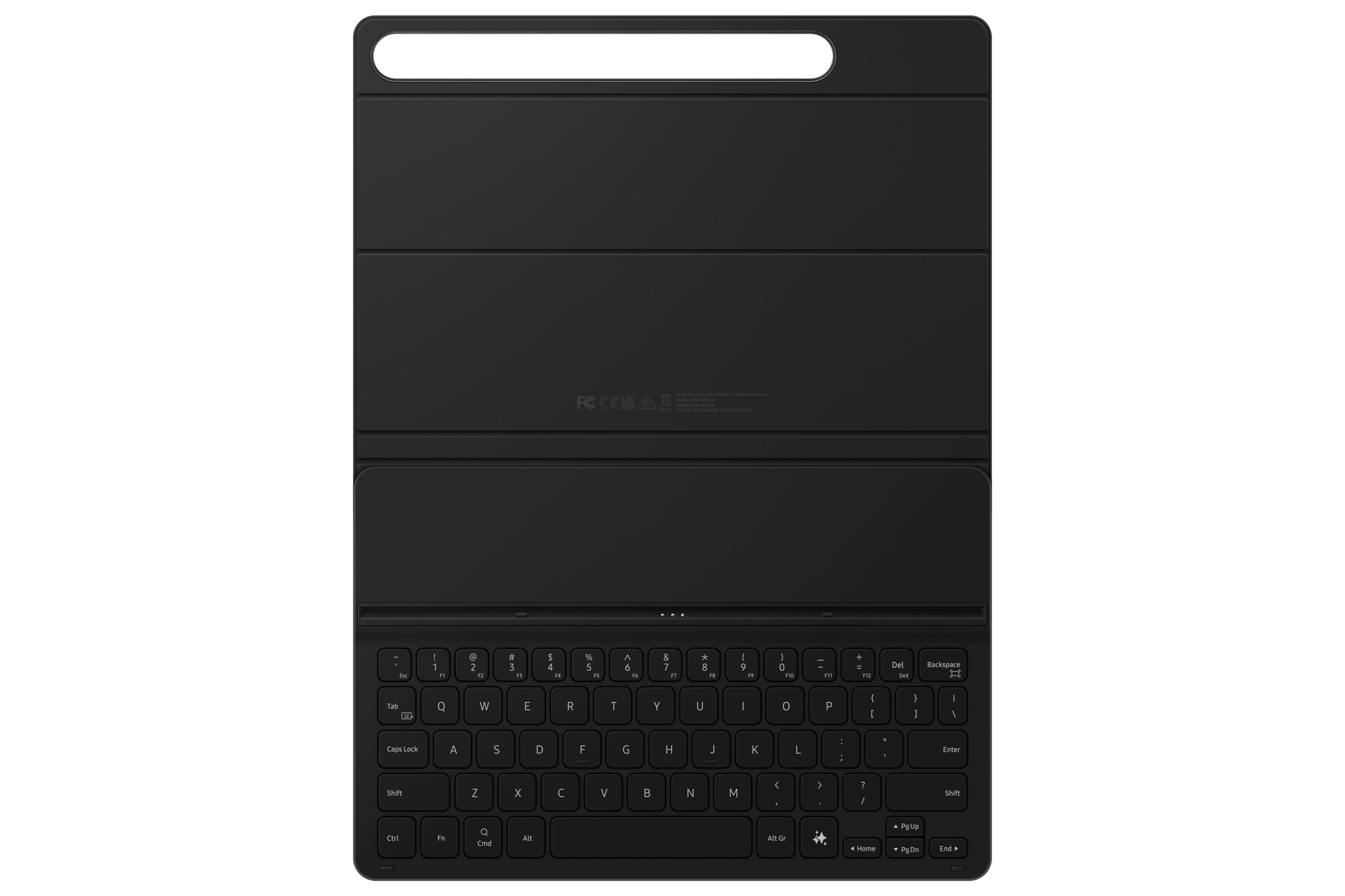 Samsung Ochranný kryt s klávesnicou pre Tab S9/ S9 FE/ S10 FE/ S10 Lite Black 