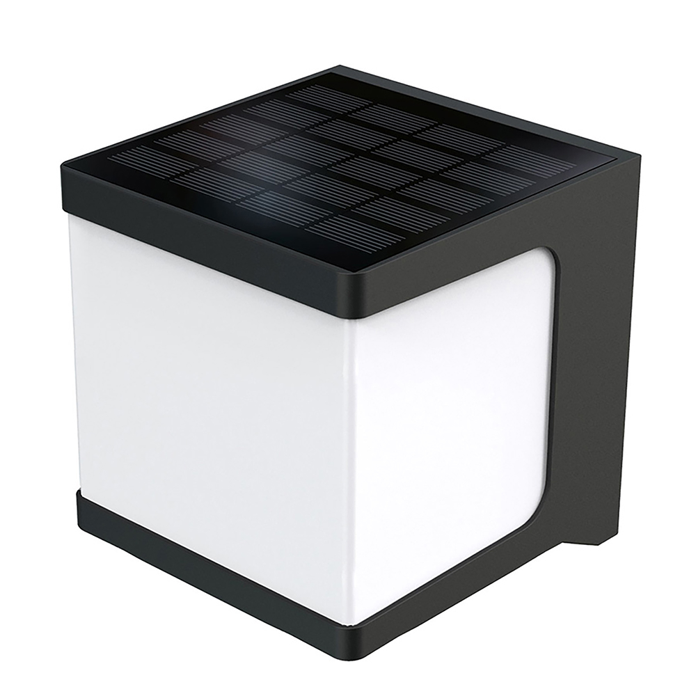 Vonkajšie solárne LED svetlo Viking SR18/ Pohybový senzor/ 1000 lm/ IP54/ 3 režimy/ denná biela