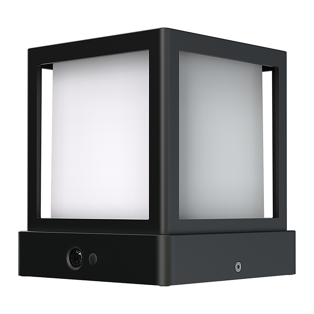 Vonkajšie solárne LED svetlo Viking SR54/ Solárne LED svetlo / Pohybový senzor / 800 lm / IP65 