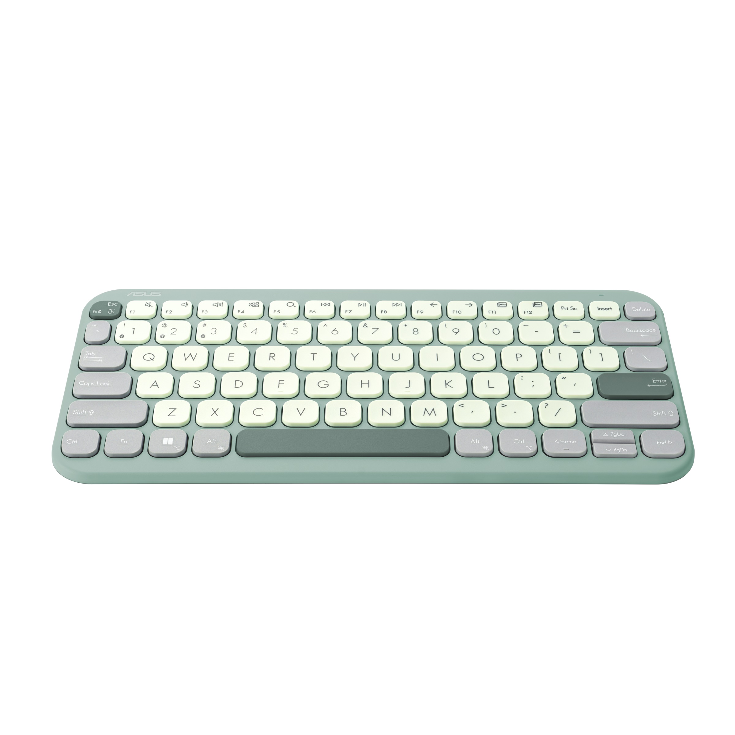 ASUS Marshmallow Keyboard KW100/ Bezdrôtová Bluetooth/ CZ- SK layout/ Zelená 