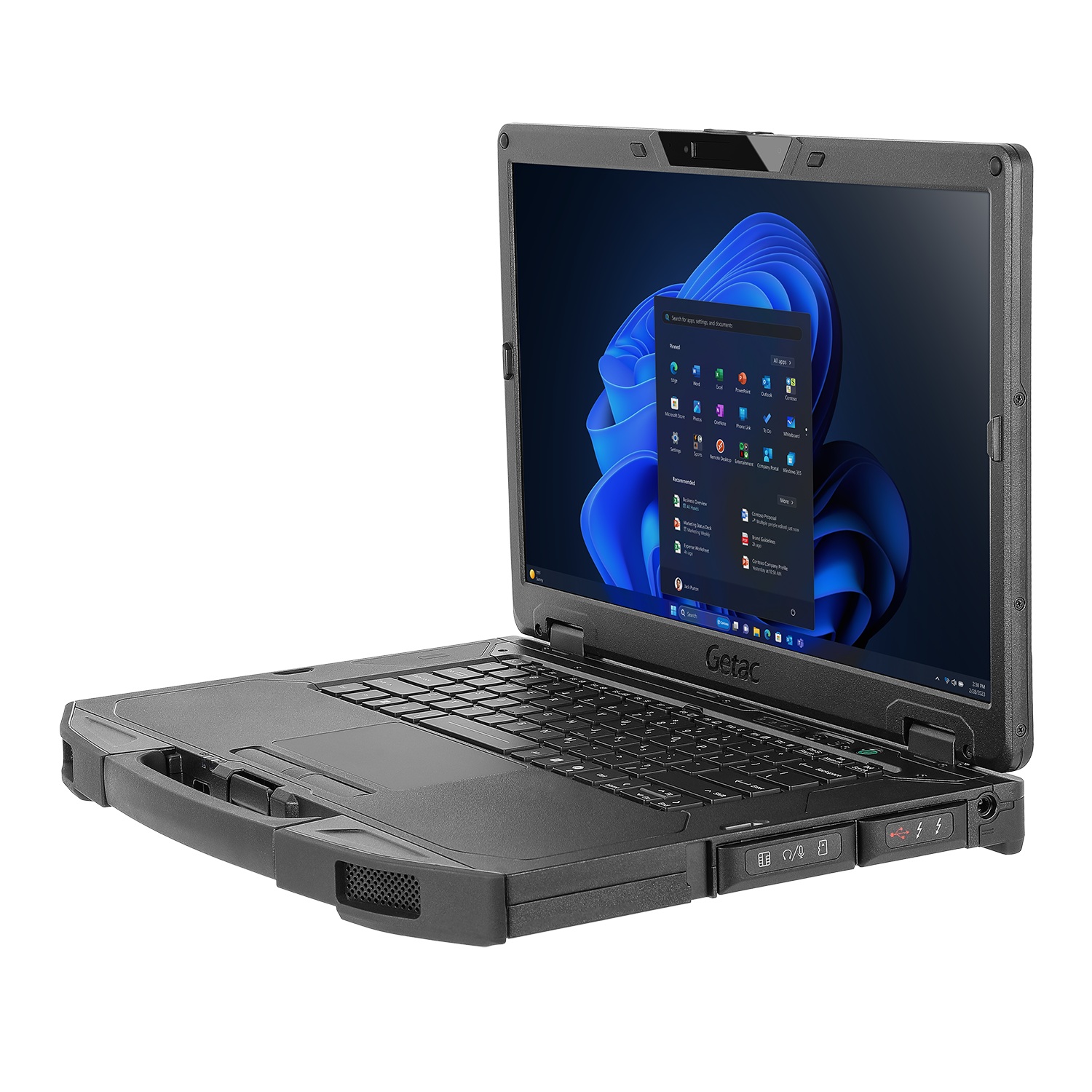 Getac/ S510/ Intel® Core™ Ultra 5 procesor 125U/ 15, 6"/ FHD/ 8GB/ 256GB/ Arc/ W11P/ Black/ 3R 