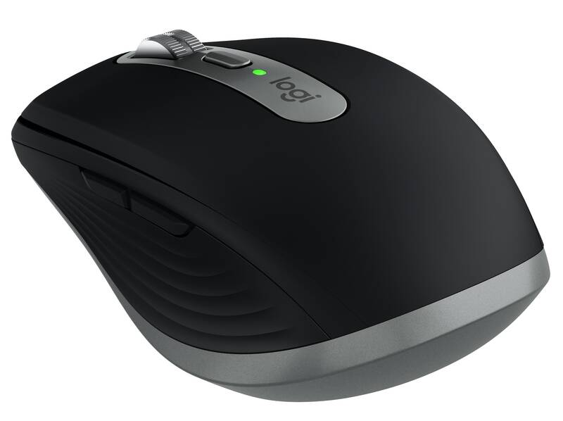 LOGITECH MX Anywhere 3S/ Kancelárska/ Laserová/ Pre pravákov/ 8 000 DPI/ USB+BT/ Grafitová 