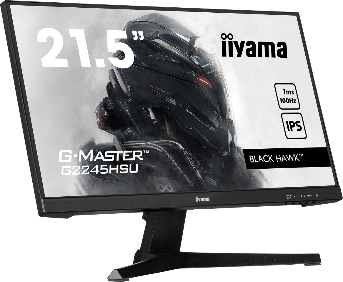 iiyama G-Master/ G2245HSU-B2/ 21, 5"/ IPS/ FHD/ 100Hz/ 1ms/ Black/ 3R 