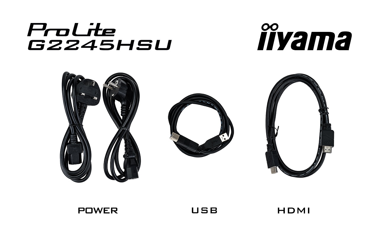 iiyama G-Master/ G2245HSU-B2/ 21, 5"/ IPS/ FHD/ 100Hz/ 1ms/ Black/ 3R 