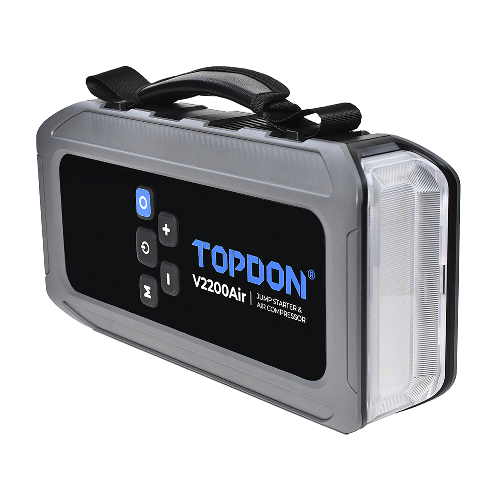 TOPDON Car Jump Starter JumpSurge V2200air/ 12000mAh/ max výstupný prúd 2200A/ 4-150PSI 