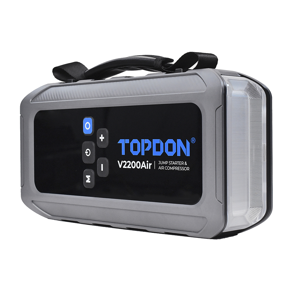 TOPDON Car Jump Starter JumpSurge V2200air/ 12000mAh/ max výstupný prúd 2200A/ 4-150PSI 
