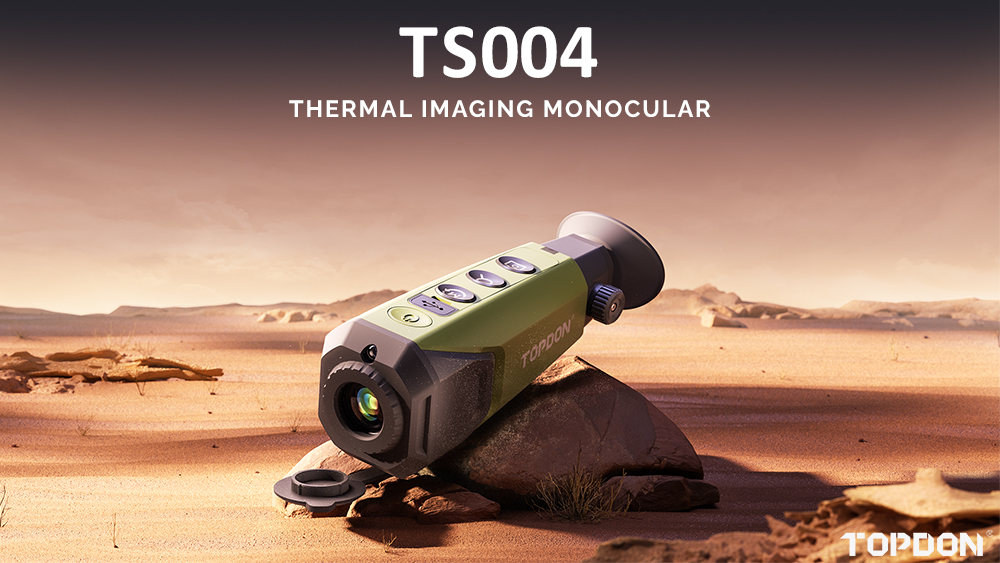 TOPDON termovízny monokulár TS004/ dosah 410m/ OLED 1024x768/ 5000mAh/ 50Hz/ IP67 