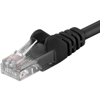 Patch kábel UTP RJ45-RJ45 level 5e 7m čierna