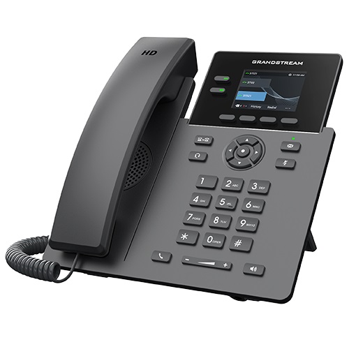 Grandstream GRP2610 SIP telefón, 2 linky, 8 VPK, farebný LCD, 2 SIP účty 