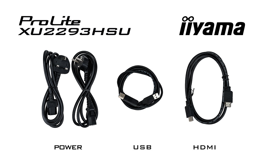 iiyama ProLite/ XU2293HSU-B7/ 21, 5"/ IPS/ FHD/ 100Hz/ 1ms/ Black/ 3R 