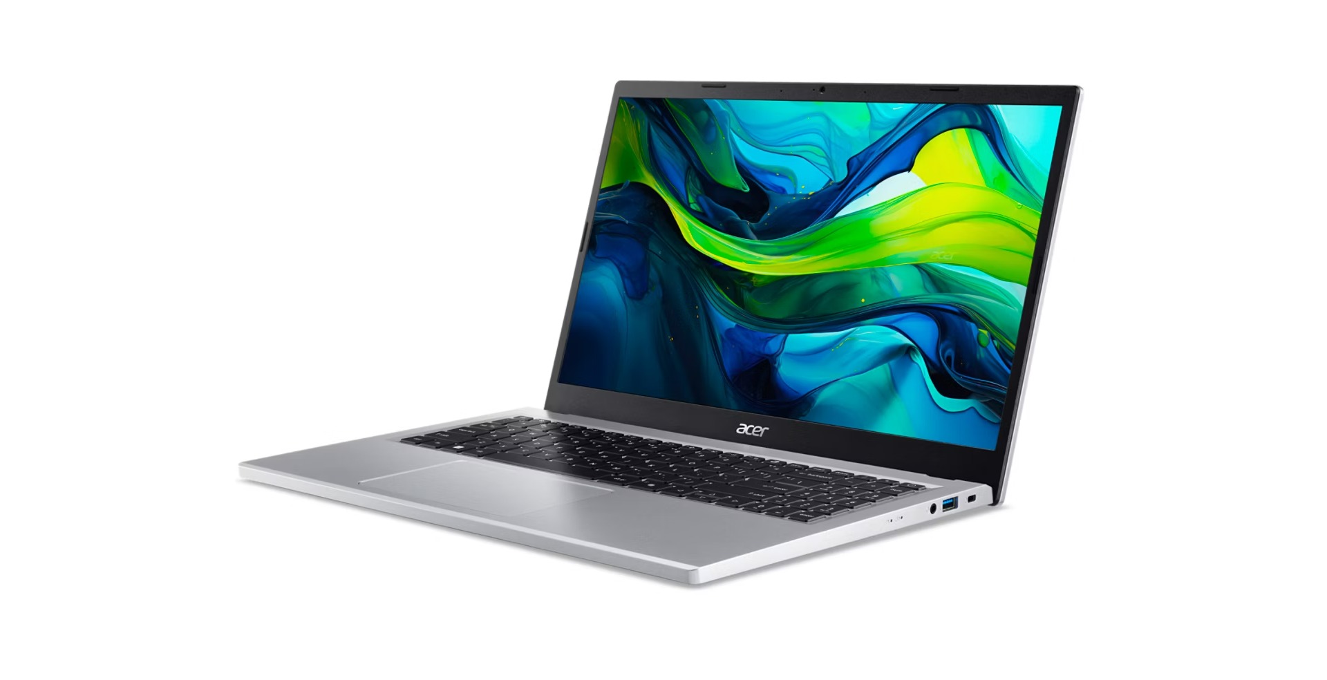 Acer Aspire Go 15/ AG15-32P-C3L4/ N150/ 15, 6"/ FHD/ 16GB/ 512GB SSD/ UHD/ W11H/ Silver/ 2R 
