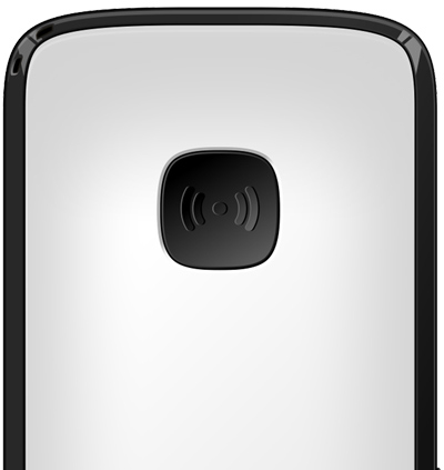 EVOLVEO EasyPhone ID, mobilný telefón pre seniorov, biela 