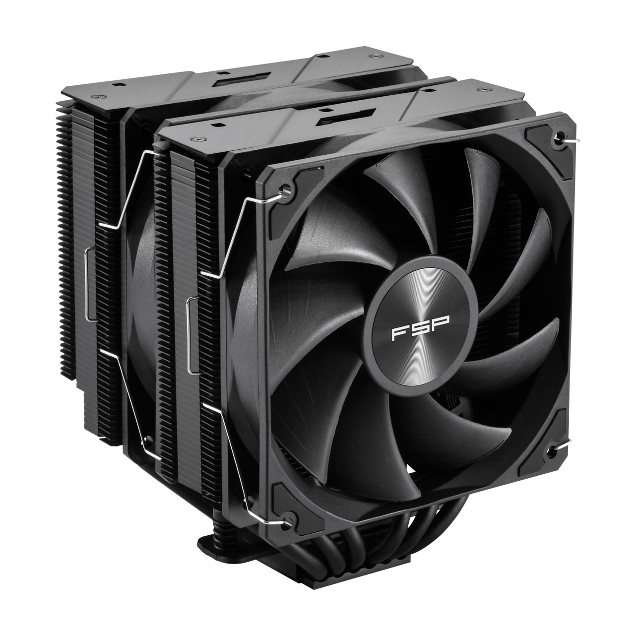 FSP Chladič CPU MP7-B Dual, 120mm FDB Fan, Black 