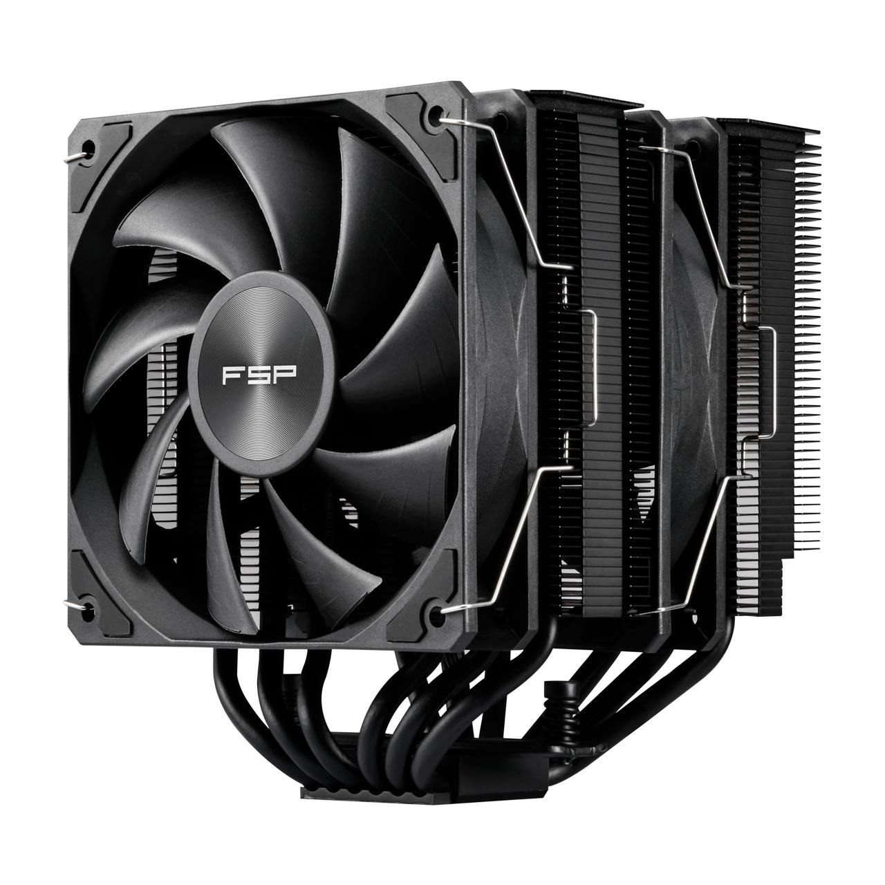 FSP Chladič CPU MP7-B Dual, 120mm FDB Fan, Black 