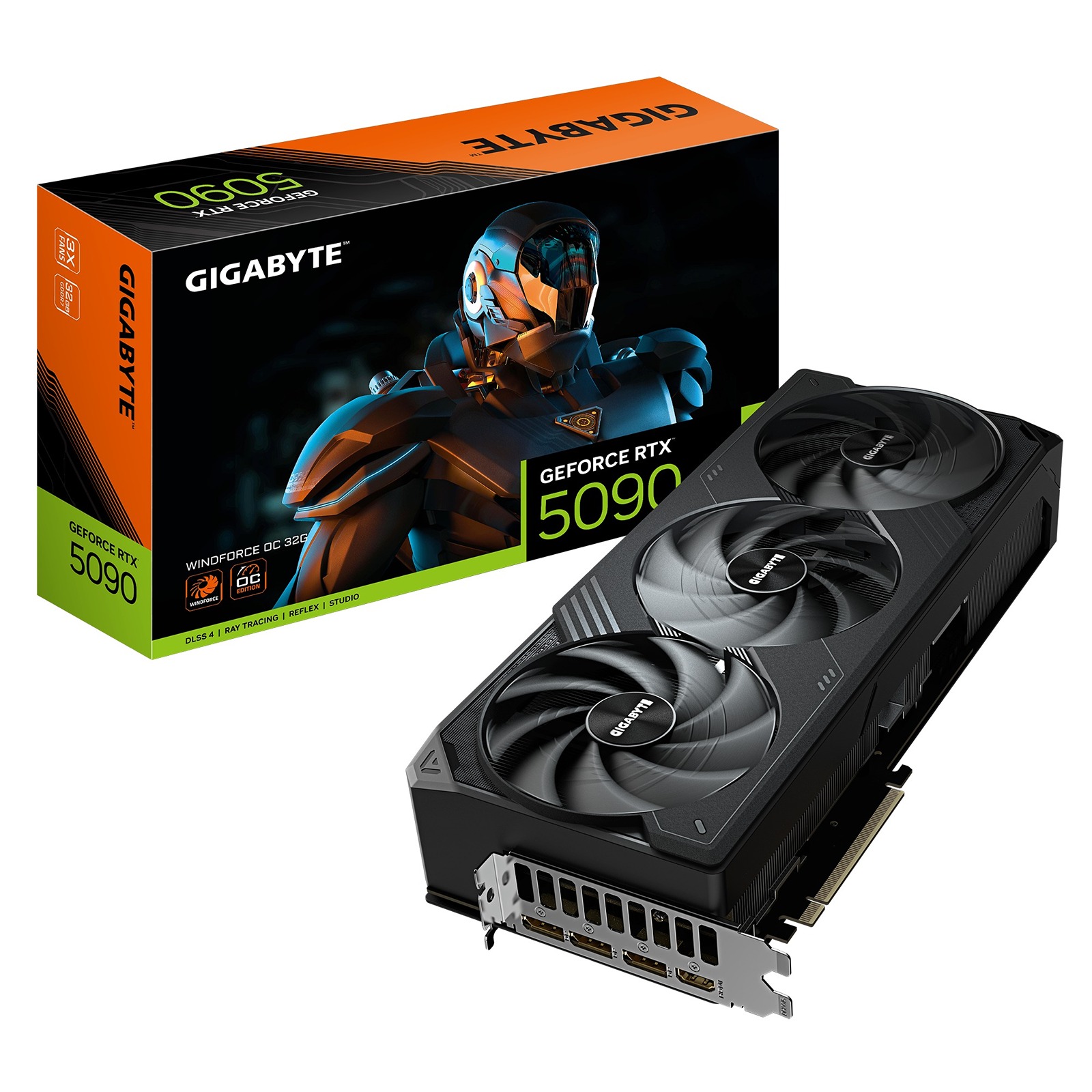 GIGABYTE GeForce RTX 5090 WINDFORCE/ OC/ 32GB/ GDDR7 